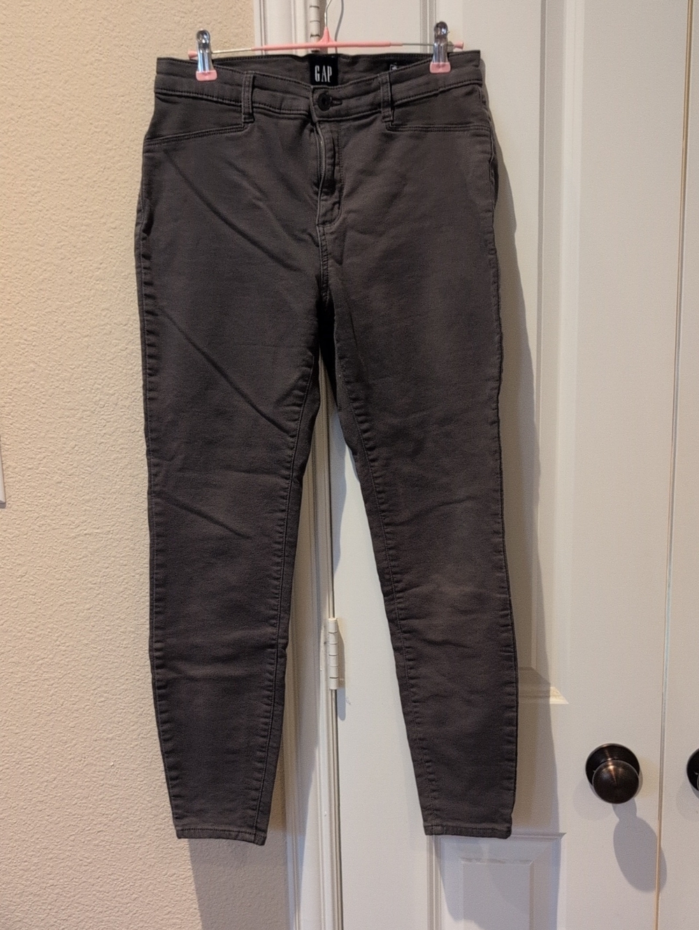 GAP Charcoal Skinny Jeans